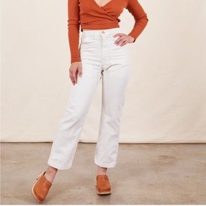 Big Bud Press Work Pants in Off White XXS.